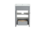 Acme - Eirlys Sink Cabinet AC01173 Gray Finish