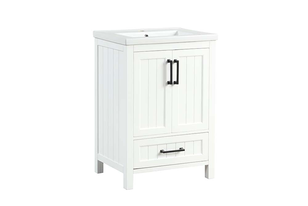 Acme - Mysie Sink Cabinet AC01175 White Finish