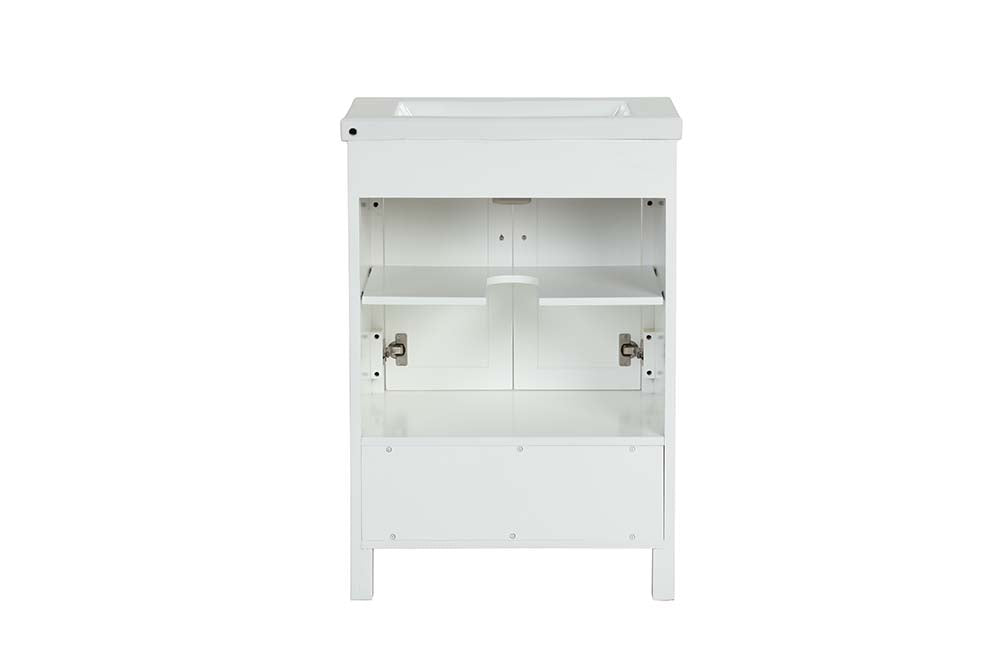 Acme - Mysie Sink Cabinet AC01175 White Finish