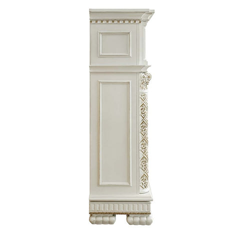 Acme - Vendome Fireplace AC01313 Antique Pearl Finish