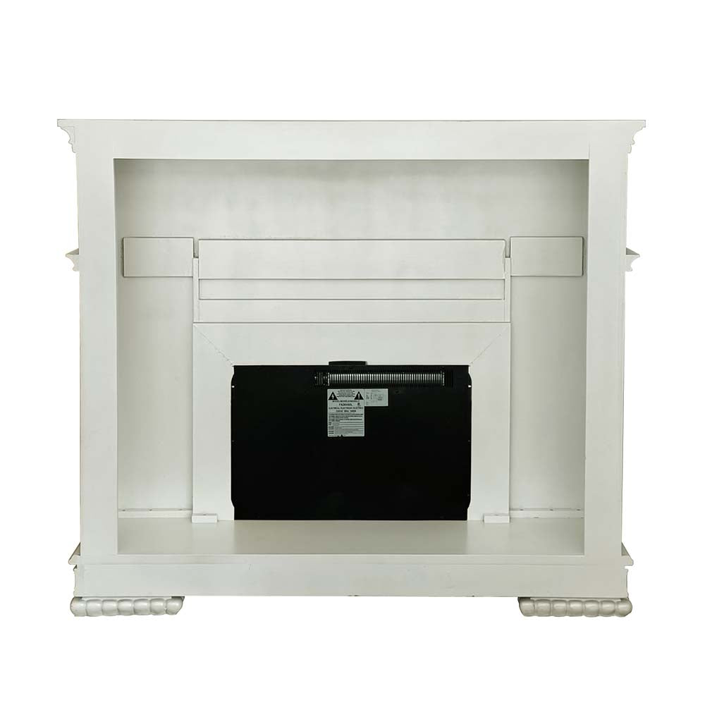 Acme - Vendome Fireplace AC01313 Antique Pearl Finish