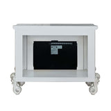 Acme - Versailles Fireplace AC01316 Bone White Finish