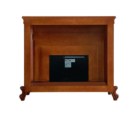 Acme - Picardy Fireplace AC01344 Honey Oak Finish