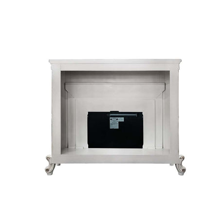 Acme - Picardy Fireplace AC01345 Antique Pearl Finish