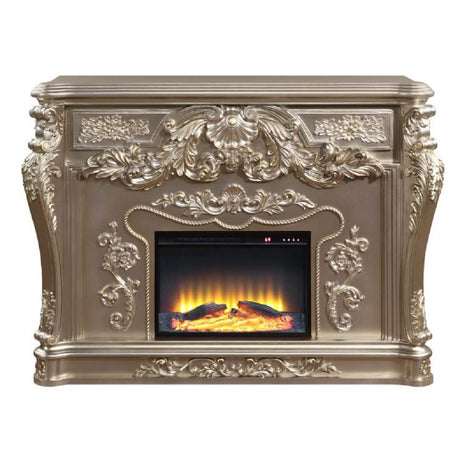 Acme - Sorina Fireplace AC01619 Antique Silver Finish