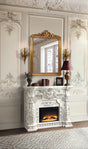 Adara Fireplace AC01620 Antique White Finish | Acme | Home Elegance USA