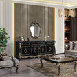 Betria Mirror AC01893 Gold & Black Finish | Acme | Home Elegance USA