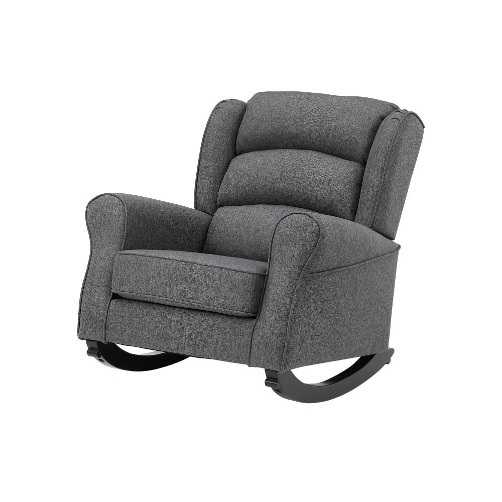 Acme - Fabien Rocking Chair AC02183 Gray Fabric