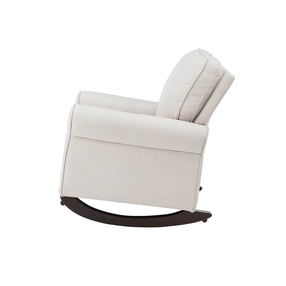 Acme - Elvin Rocking Chair AC02184 Beige Fabric