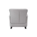 Denzell Rocking Chair AC02185 Light Gray Linen | Acme - AC02185 - Home Elegance USA - 6