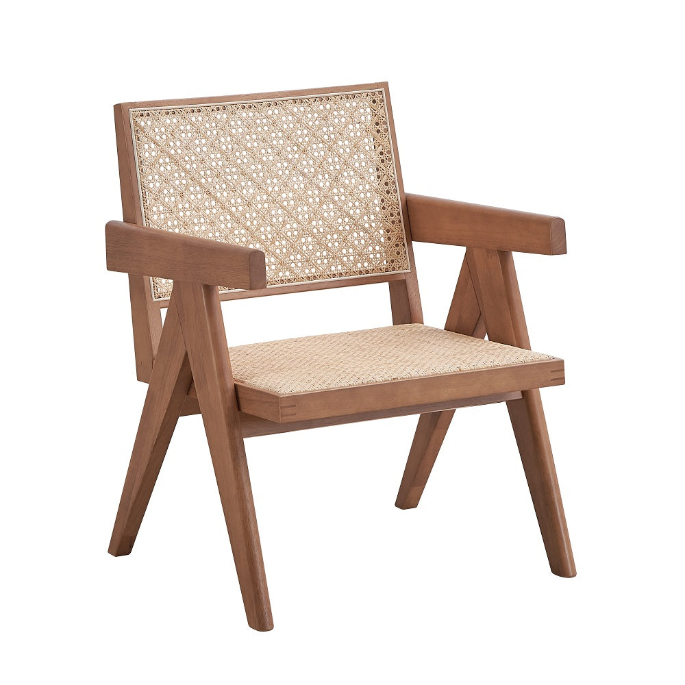 Acme - Velentina Accent Chair AC02375 Rattan & Natural Finish