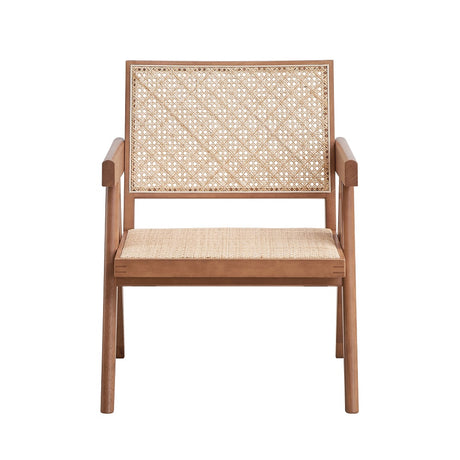 Acme - Velentina Accent Chair AC02375 Rattan & Natural Finish