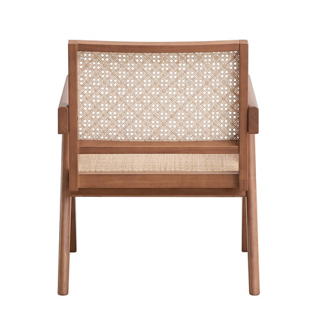 Acme - Velentina Accent Chair AC02375 Rattan & Natural Finish