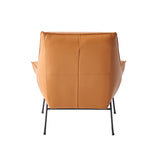 Acme - Jabel Accent Chair & Ottoman AC02383 Sandstone Top Grain Leather