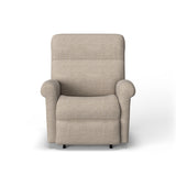 Davis Transitional Fabric Power Recliner With Power Headrest | Flexsteel