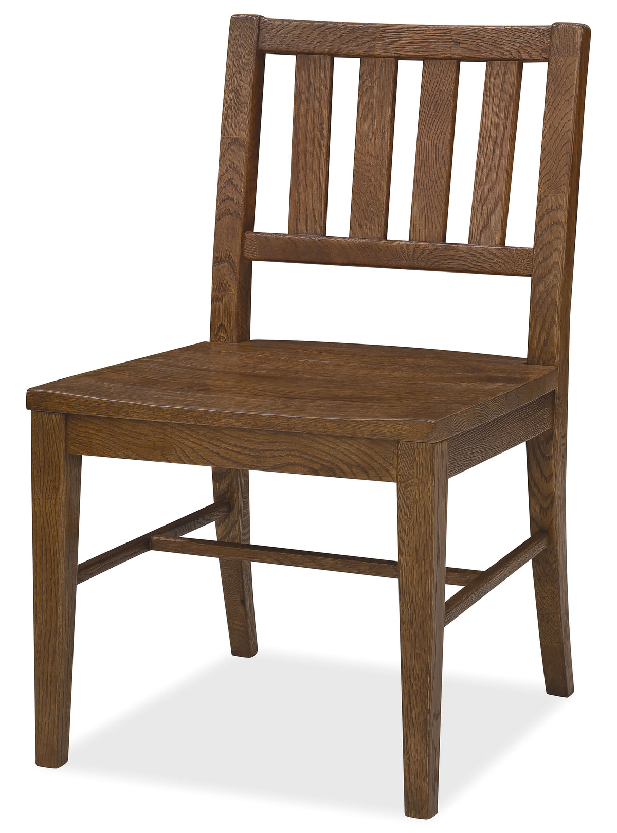 Driftwood Splatback Side Chair (Set of 2) Worn Saddle - Dark Brown by Hooker Furniture - View 2