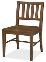 Driftwood Splatback Side Chair (Set of 2) Worn Saddle - Dark Brown by Hooker Furniture - View 2