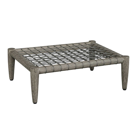 Borneo Cushion Outdoor Ottoman - White by Uttermost - View 11