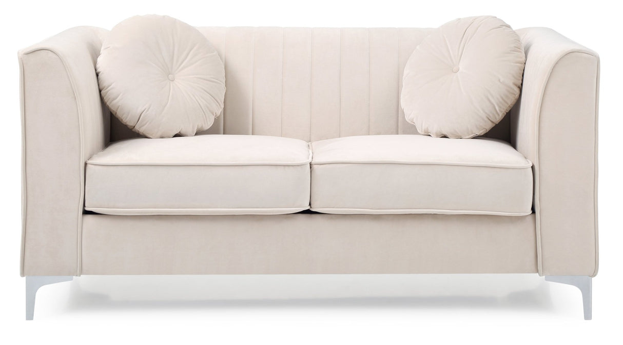 Delray G797A - L Loveseat ( 2 Boxes ) , IVORY - B078S00084 - Home Elegance USA - 3