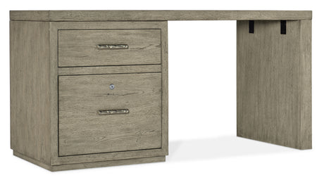 Linville Falls 60" Desk With One File - Gray by Hooker Furniture - View 1