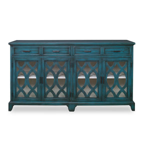 Oksana Wooden Credenza - Green by Uttermost - View 1