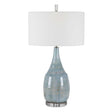 Rialta Coastal Table Lamp - Light Blue / White by Uttermost - View 1