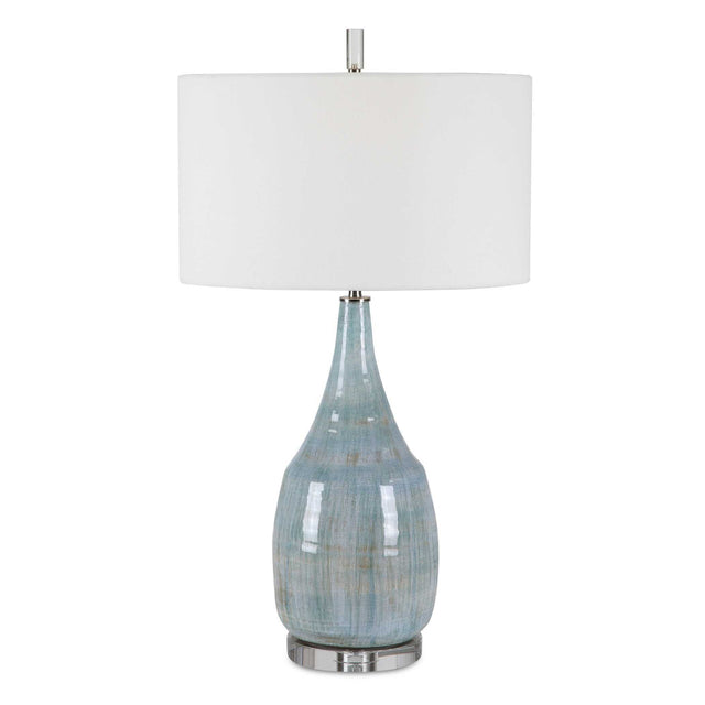Rialta Coastal Table Lamp - Light Blue / White by Uttermost - View 1
