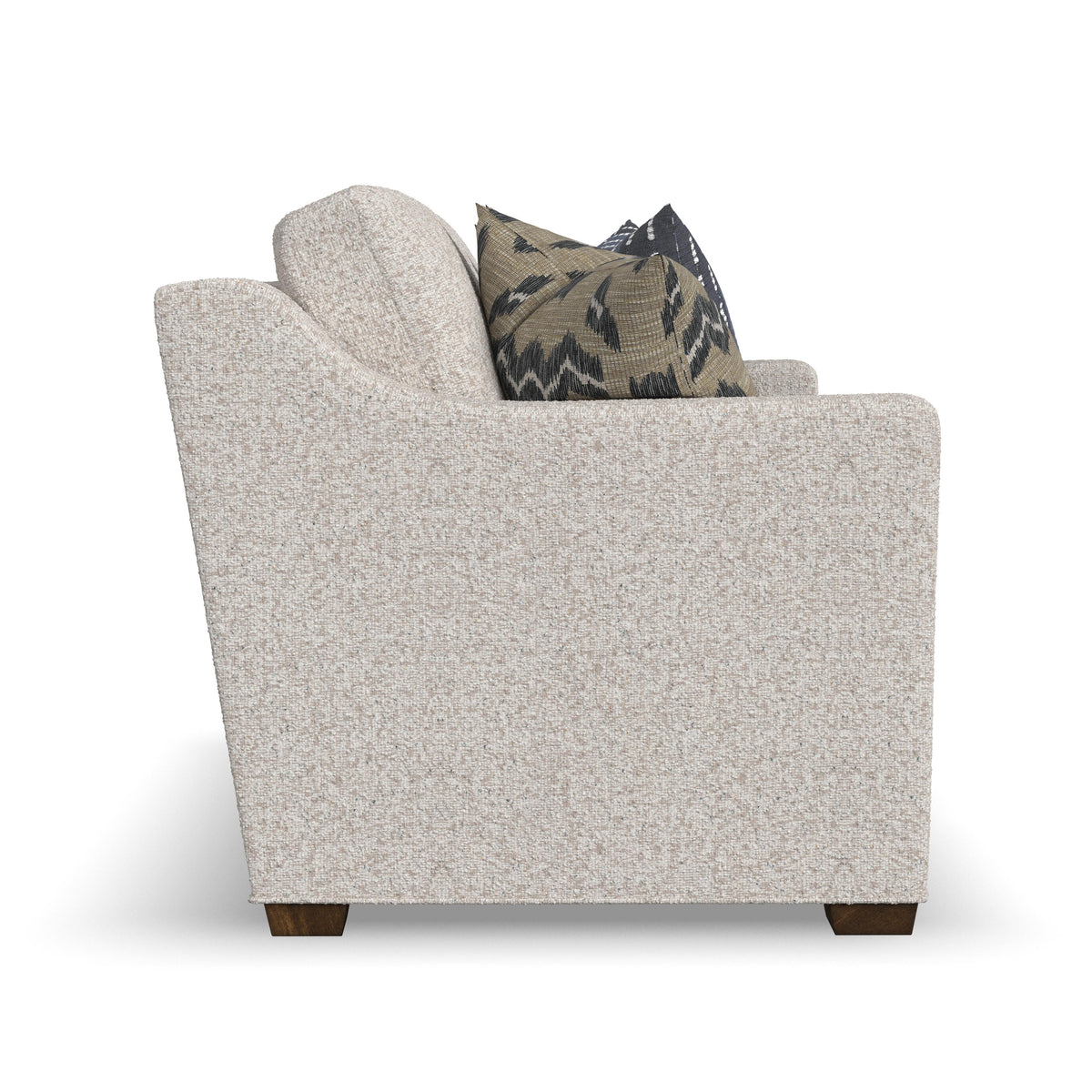 Milo Fabric Loveseat With Nailhead Trim | Flexsteel