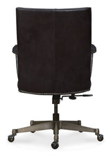 Phoenix Executive Swivel Tilt Chair - Black by Hooker Furniture - View 5