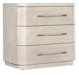 Modern Mood Three Drawer Nightstand - Beige by Hooker Furniture - View 1