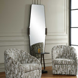 Orson Mid-Century Tall Mirror Bronze / Brown - Dark Brown by Uttermost - View 3