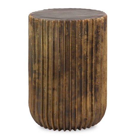 Peaks Accent Table - Gold by Uttermost - View 1