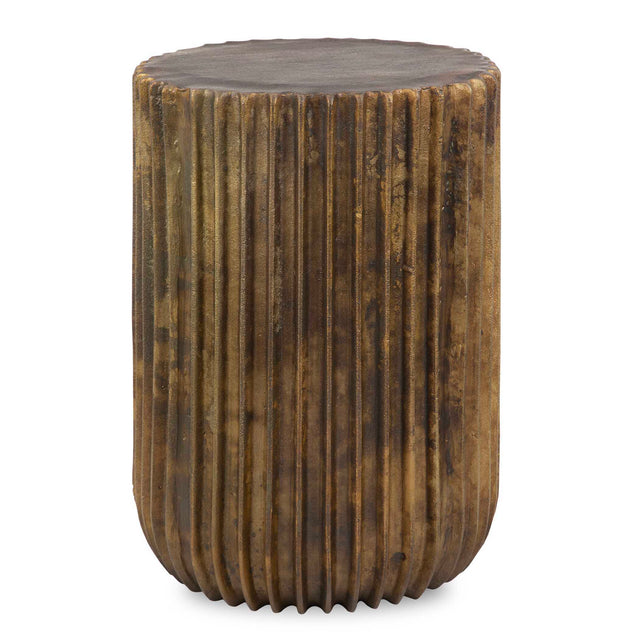 Peaks Accent Table - Gold by Uttermost - View 1