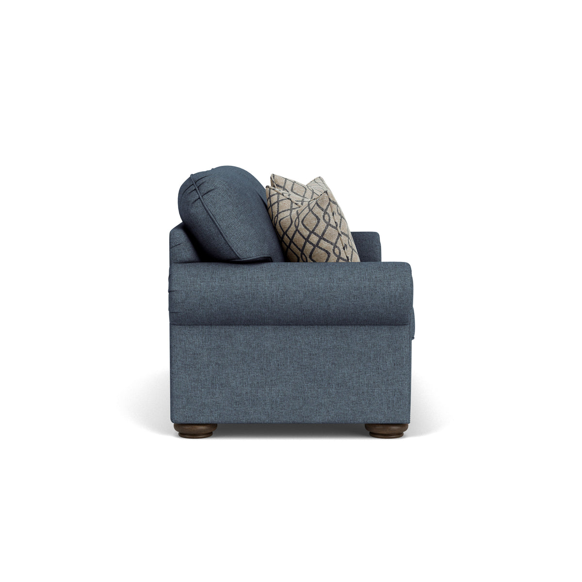 Preston Fabric Stationary Full Sleeper With Nailhead Trim | Flexsteel