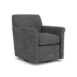 Stella Fabric Swivel Chair | Flexsteel
