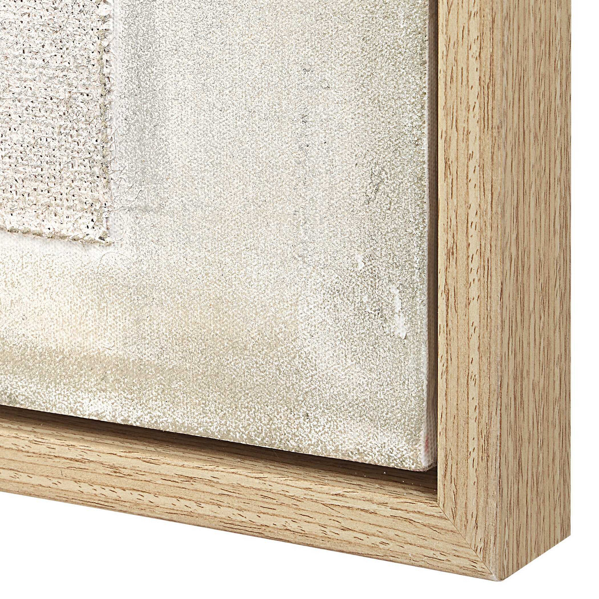 Erase Canvas Abstract Art - Gray by Uttermost - View 6