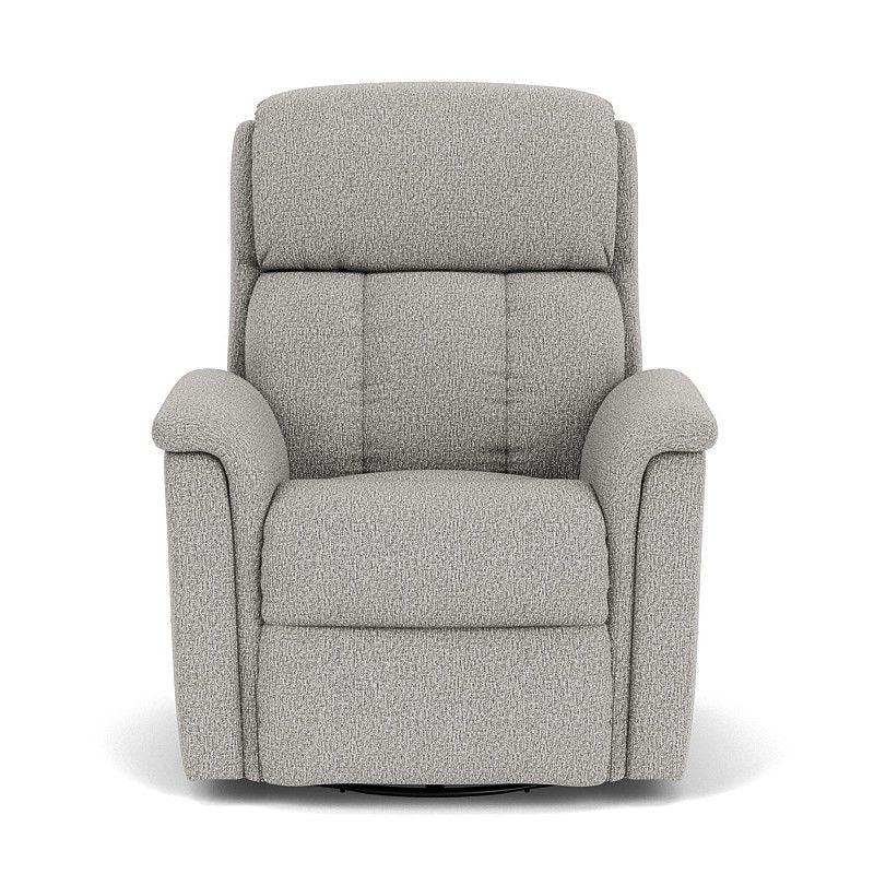 Luna Transitional Fabric Swivel Gliding Recliner | Flexsteel