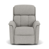 Luna Transitional Fabric Swivel Gliding Recliner | Flexsteel