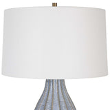 Veston Blue Glaze Table Lamp - Light Blue by Uttermost - View 5