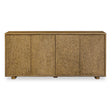 Stevenson Wood 4 Door Cabinet Natural - Light Brown by Uttermost - View 1