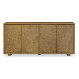 Stevenson Wood 4 Door Cabinet Natural - Light Brown by Uttermost - View 1