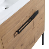 30 Inch Bathroom Vanity With Sink, Freestanding Bathroom Vanity or Floating is Optional Conversion 30*18 - 00330IMO - 1(KD - Packing) - W999S00077 - image - 17