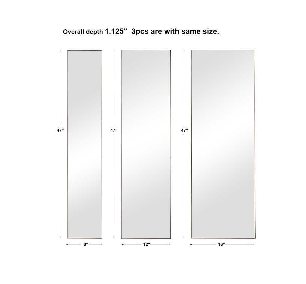 Rowling Mirrors (Set of 3) Gold - Silver by Uttermost - View 8