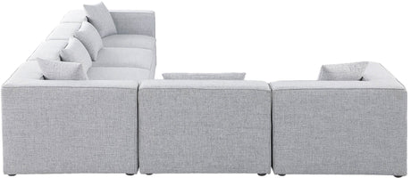 Cube - Modular Sectional 6 Piece - Gray - Modern & Contemporary - 630Grey - Sec6A - Home Elegance USA - 2