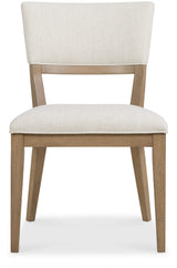 Sonnet Upholstered Side Chair (Set of 2) Beige - White / Gray by Hooker Furniture - View 7