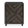 Barrett Oak Cabinet Dark Charcoal - Black by Uttermost - View 1