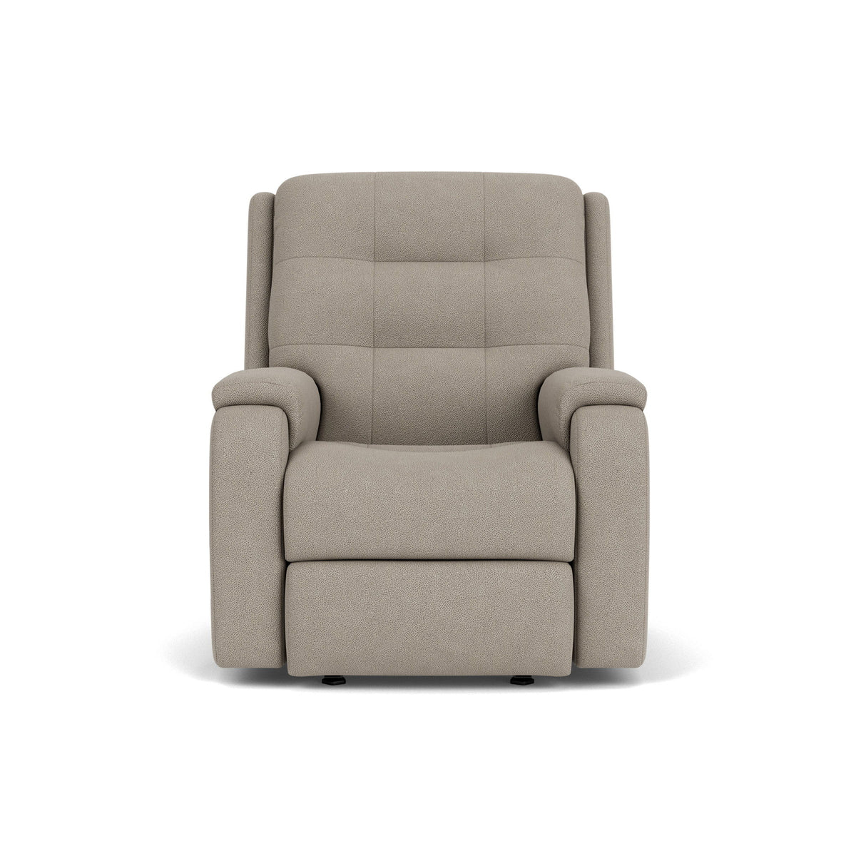 Arlo Transitional Fabric Power Recliner With Power Headrest | Flexsteel
