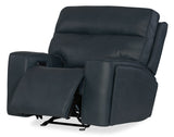 Riverton Power Gliding Recliner With Power Headrest/Lumbar - Blue by Hooker Furniture - View 7