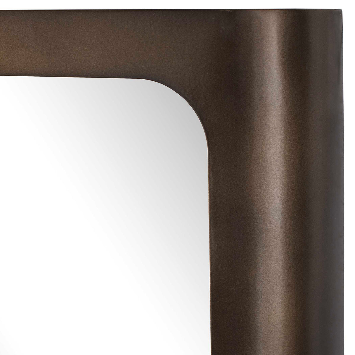 Fischer Curved Edge Mirror - Bronze by Uttermost - View 4
