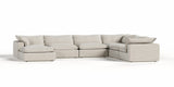 Garman - Modern Light Grey Modular Sectional Sofa-7-Piece Sectional - View Image 1